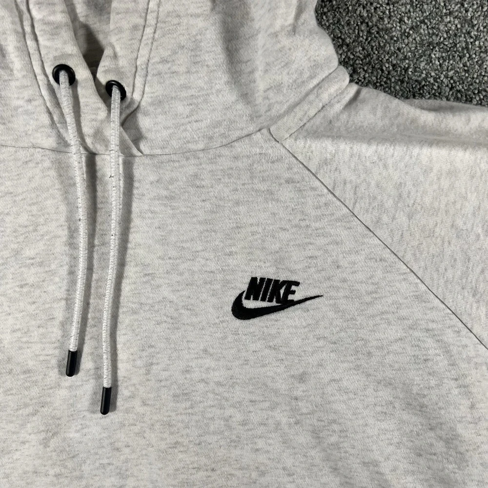 Nike Sportswear Club Fleece Pullover Hoodie Light Gray Men's Large